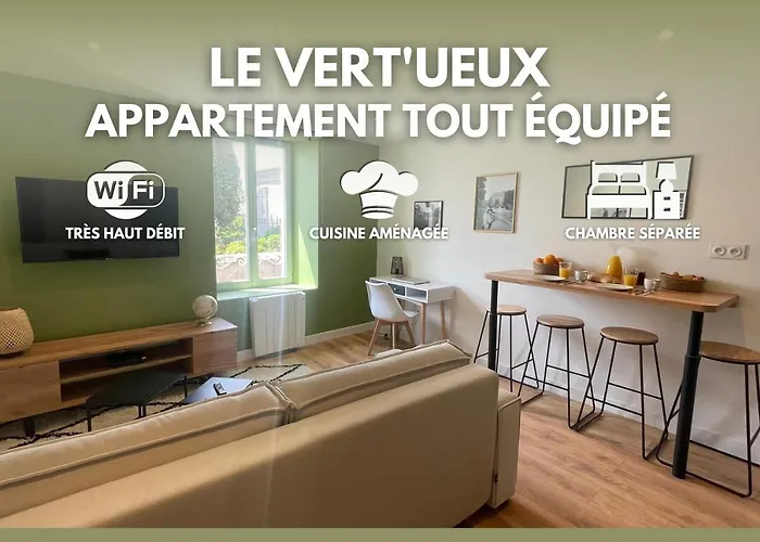 Le Vert\'Ueux - Appartement Tout Equipe A Niort